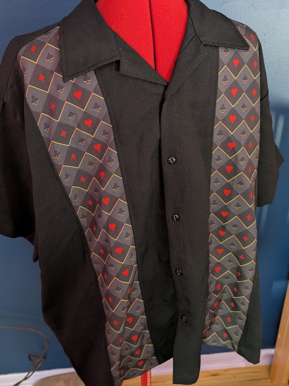 Steady Brand Bowling Style Shirt Rockabilly Psychobilly Vegas Retro Size XL